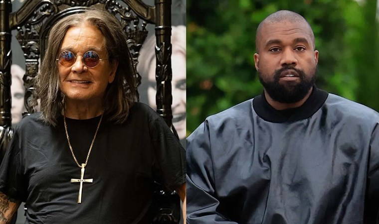 Metal ve Rap karşı karşıya: Osbourne'dan West'e suçlama