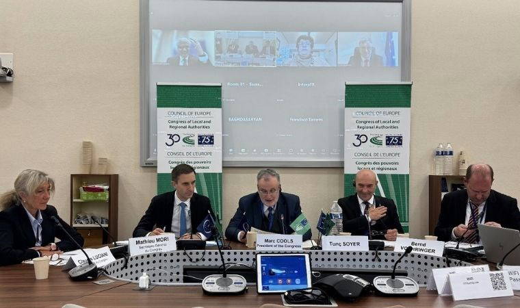 Tunç Soyer, Avrupalı yerel yönetim temsilcilerine seslendi