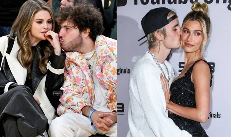 Selena Gomez'in sevgilisinden Hailey Bieber'e alay dolu paylaşım