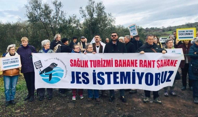 Foça’da “Sağlık Turizmi” isyanı: JES istemiyoruz!