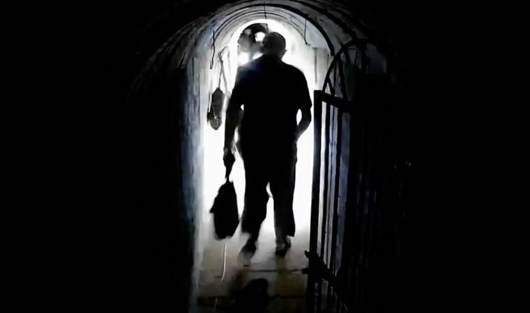 İsrail'den tünel iddiası: 'Hamas lideri Yahya Sinvar görüntülendi'