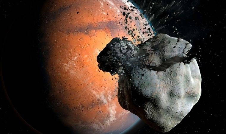 Mars'ta Güneş tutulması nasıl oluyor?