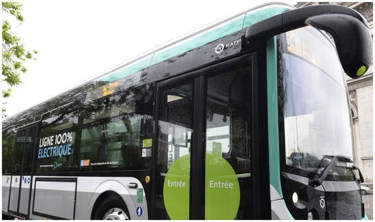 Paris toplu taşıması 3 bin 500 temiz enerjili otobüsle genişletilecek