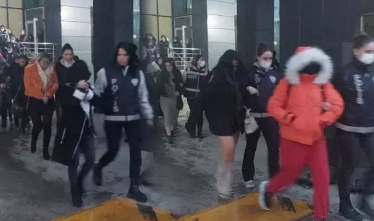 Masaj salonlarına fuhuş operasyonu: 25’i kadın 37 kişi yakalandı