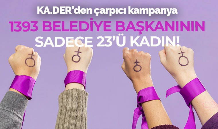 KA.DER'den yerel seçim kampanyası