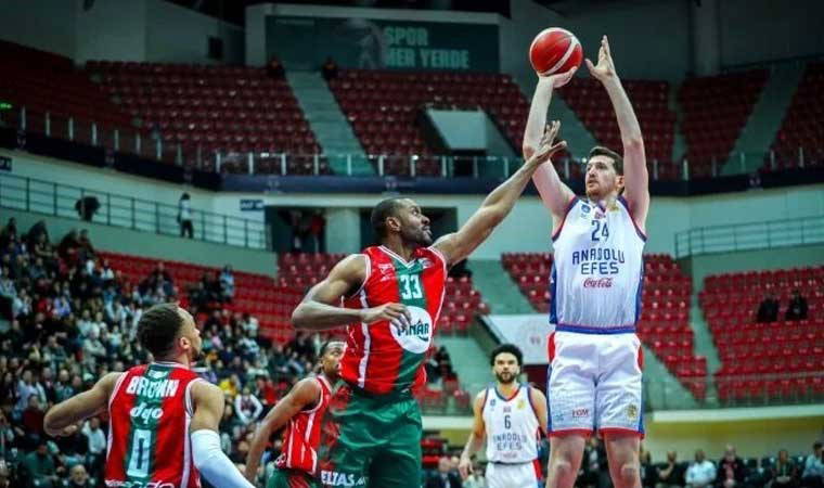 Anadolu Efes Türkiye Kupası'nda ilk finalist oldu