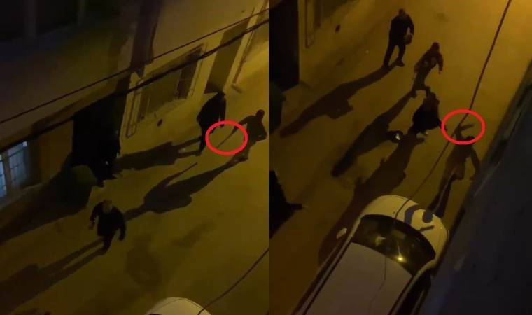 Saniye saniye kaydedildi... İki aile arasında palalı kavga!