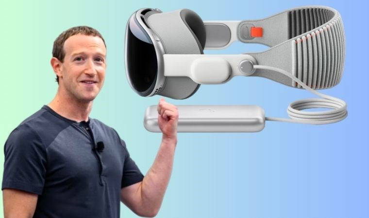 Mark Zuckerberg Meta Quest 3 ile Apple Vision Pro'yu kıyasladı