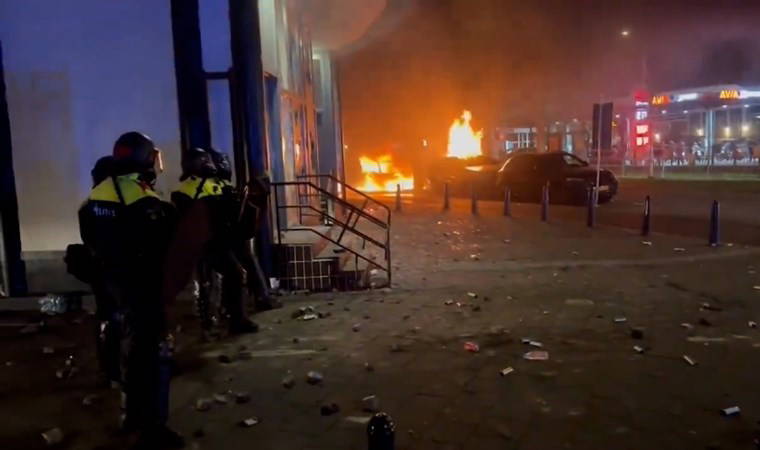 Avrupa'nın göbeğinde sığınmacılar ayaklandı