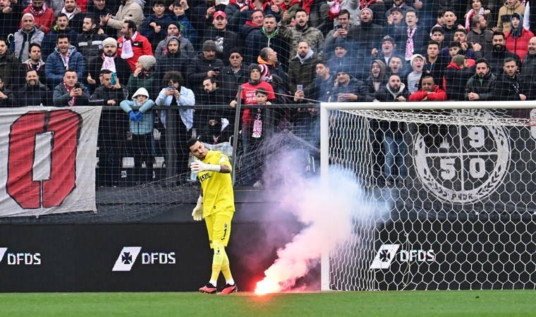 Uğurcan Çakır'ın eşinden meşale tepkisi!