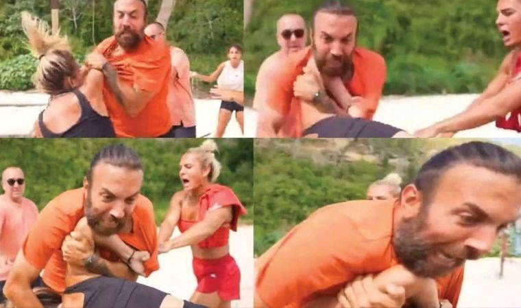 Survivor All Star'da kaos çıktı! 3 kavga birden başladı, ortalık karıştı! Bir yarışmacının dişi kırıldı...