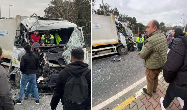 Son Dakika... Sarıyer'de feci kaza: 2'si ağır 3 belediye işçisi yaralandı