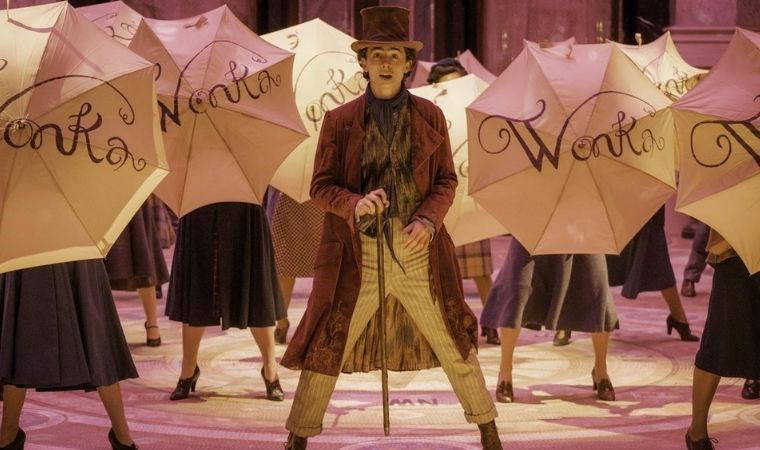 Timothée Chalamet'li 'Wonka' gişede dev bir başarı elde etti!