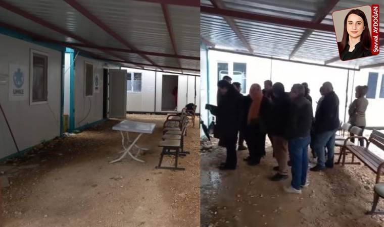 Zor koşulda tedavi...