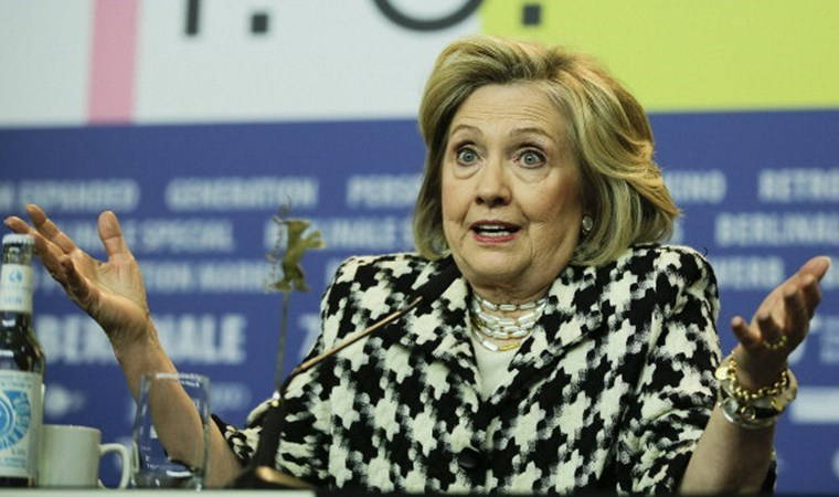 Clinton'a 'Filistin' tepkisi: Film festivalinde protesto