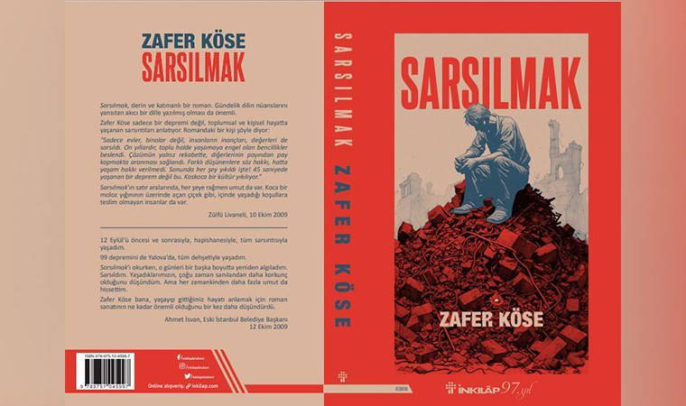 Zafer Köse'den 'Sarsılmak' yeni baskısıyla kitap severlerle buluştu