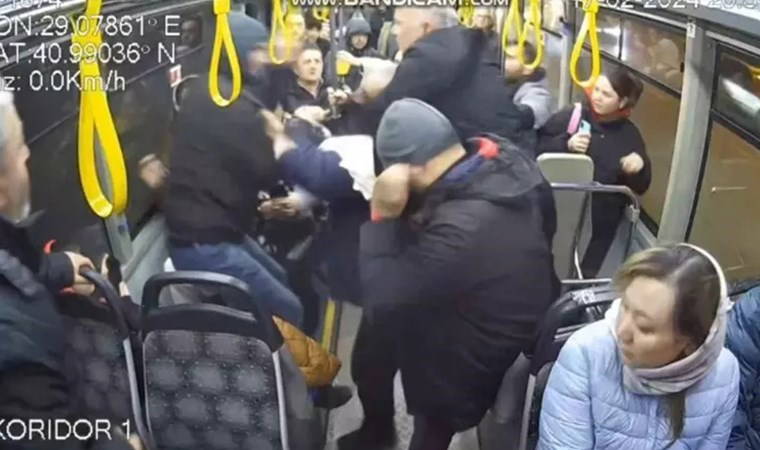 Otobüste yer isteyen kadına yumruk atan erkek yakalandı