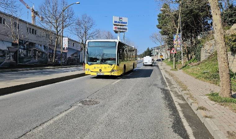Kazadan kaçan İETT otobüsü, başka bir araçla kafa kafaya çarpıştı!