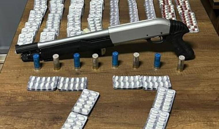 Binlerce uyuşturucu hap ele geçirdi: 4 kişi gözaltında