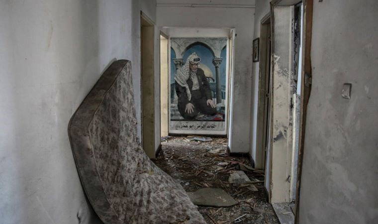 İsrail, Yaser Arafat'ın Gazze'deki evini yıktı