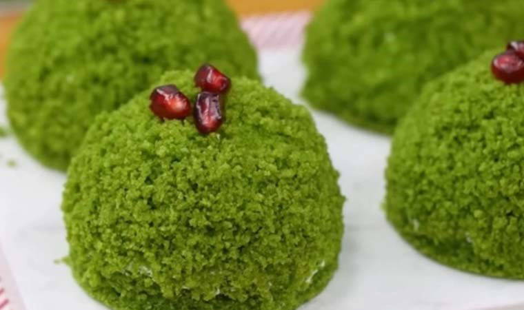 Ispanağın lezzetli şekli: Yeşilim Tatlısı tarifi