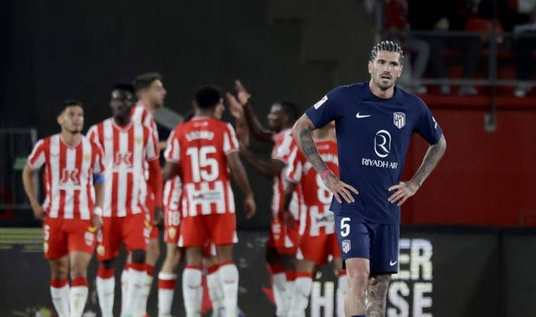 Almeria'dan Atletico Madrid'e geçit yok!