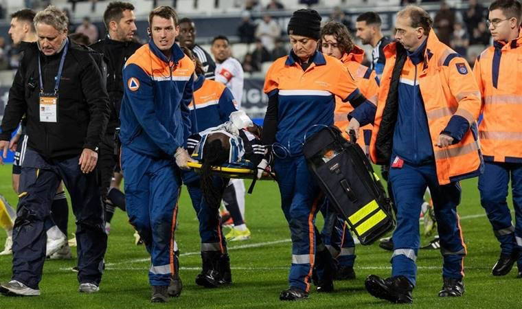 Fransa'da şok sakatlık: Aldığı darbe sonrası komaya girdi!