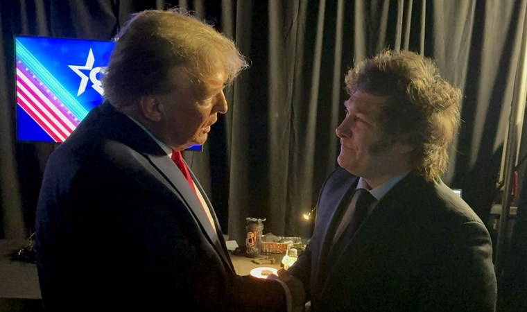 'Çılgın Milei' ile Trump buluştu: 'Başkanım' diyerek sarıldı