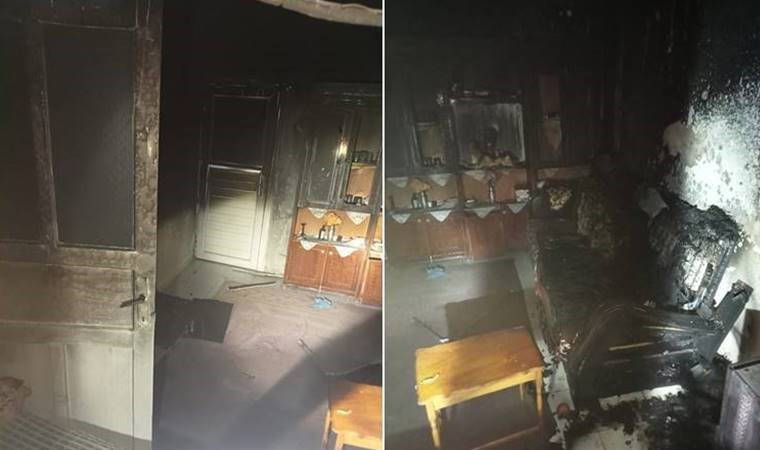 Hatay'da evinde yangın çıkan kadın öldü