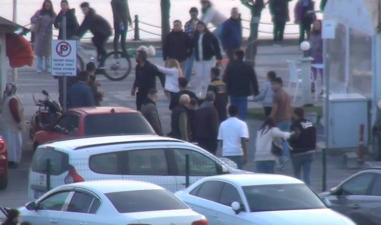 Anbean kaydedildi... İki grup arasında tekme tokat kavga! (26 Şubat 2024)