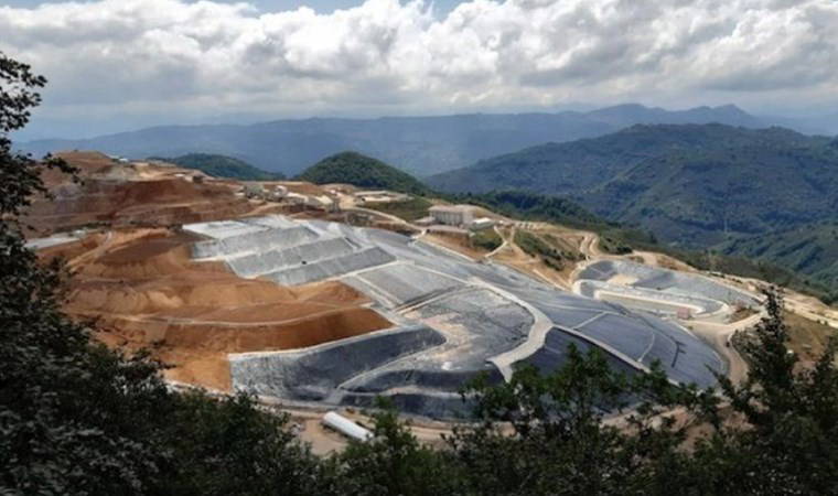 Siyanürlü maden çalışıyor...