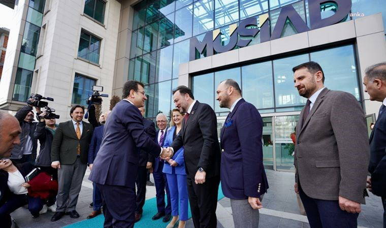 Ekrem İmamoğlu MÜSİAD'ı ziyaret etti: 'İşbirliğinin temelini atmış olduk'
