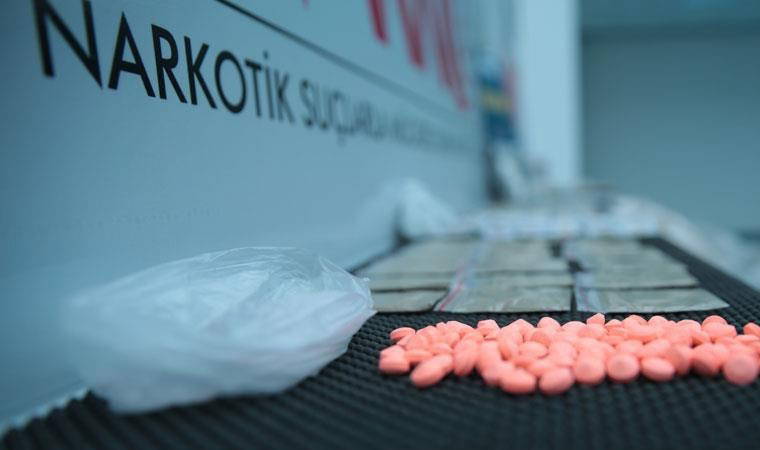 Manisa’da bin 510 adet sentetik uyuşturucu ele geçirildi