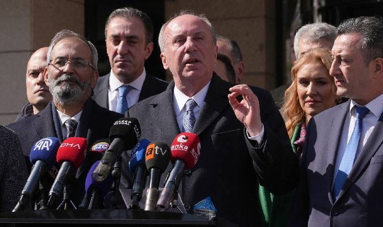 Muharrem İnce'den YSK'ye sert tepki: 'Aldıkları kararları tanımıyorum'