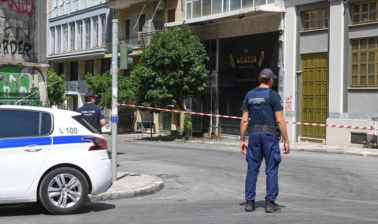 Yunanistan'da bakanlığa bombalı saldırı