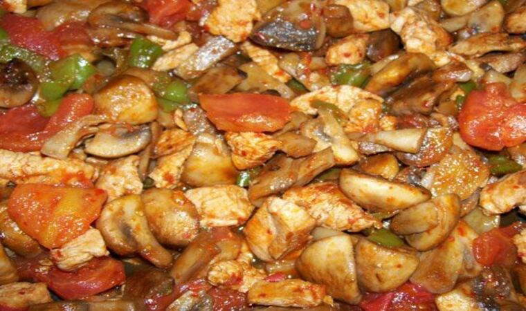 Protein deposu: Fırında Mantarlı Tavuk