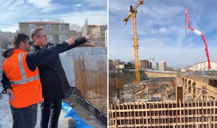 AKP'li başkan hukuksuzca inşa edilen yapıyı tanıttı