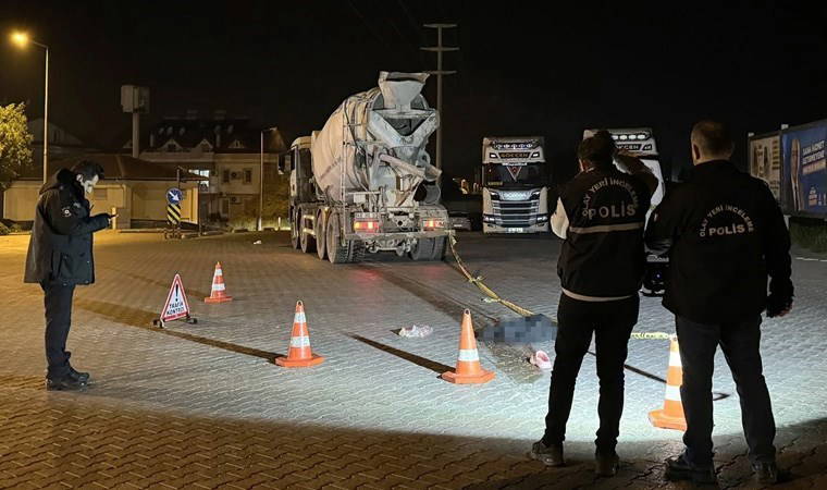 Muğla'da korkunç kaza: Beton mikserinin çarptığı genç kız hayatını kaybetti