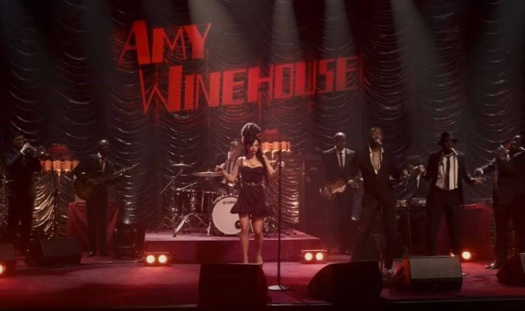 Amy Winehouse'un şöhret yolculuğunu anlatan, 'Back to Black' filminden fragman geldi...