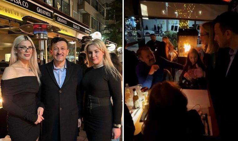 Erdoğan ‘şeriat’ dedi, İzmir'de AKP’'nin adayı Hamza Dağ alkollü mekânları ziyaret etti