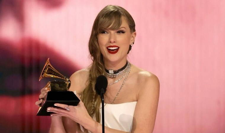 Taylor Swift grammy kazandı: Ekibine 5 milyon TL'lik hediye dağıttı