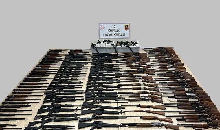 Apartmanın bodrum katında cephanelik ele geçirildi