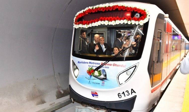Narlıdere Metrosu sayesinde 7 bin 750 taşıt trafikten çekilecek