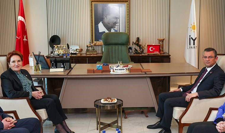 Özgür Özel'den Meral Akşener'e taziye ziyareti