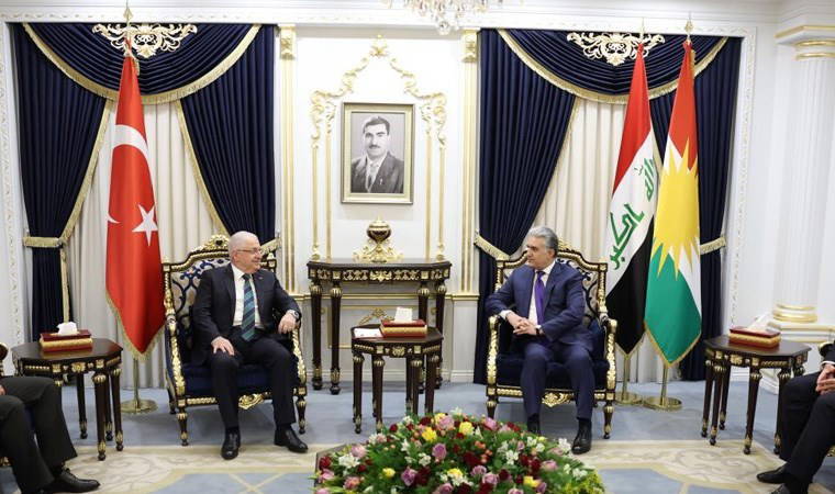 Bakan Güler, IKBY İçişleri Bakanı Halit ile görüştü