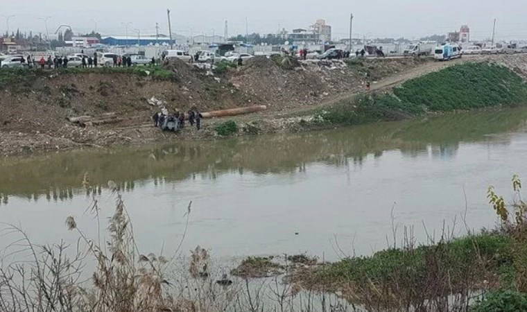 Otomobil Asi Nehri'ne uçtu: Sağlık personeli hayatını kaybetti