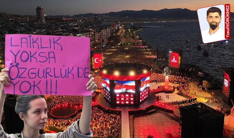 İzmir laikliğe sahip çıkıyor