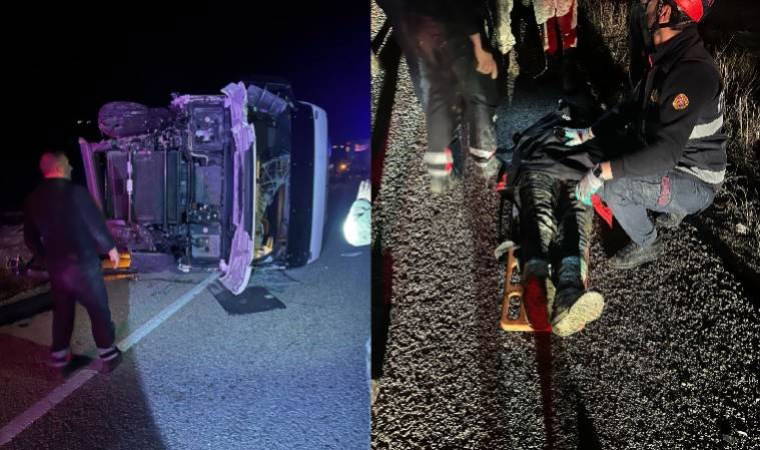 Ağrı'da TIR askeri araca çarptı... Yaralılar var!