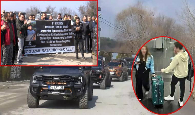 Kazada öldürülen Oğuz Murat Acı için konvoy düzenlendi: 'Empati bekleyen hasta ruhlu bir anne'