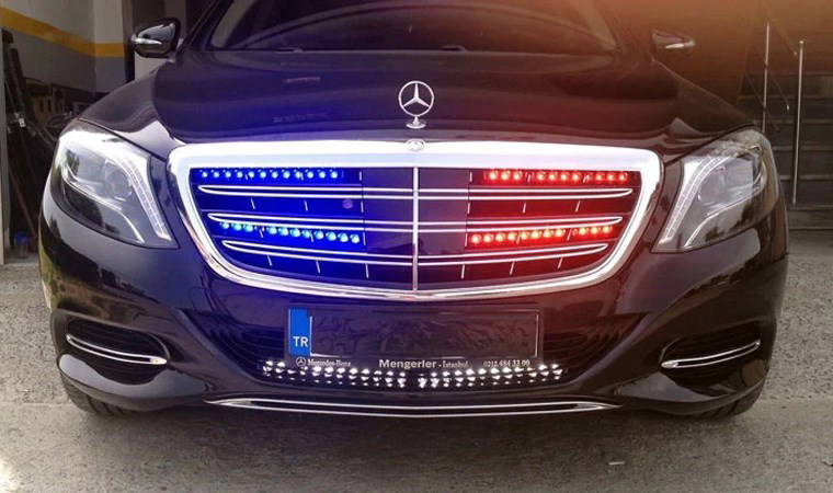 Çakarlı araca para cezası